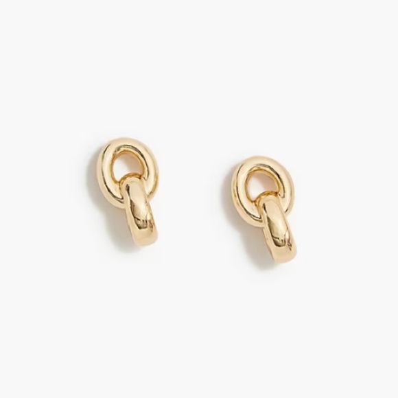 J. Crew Jewelry - J crew gold Chunky link statement earrings